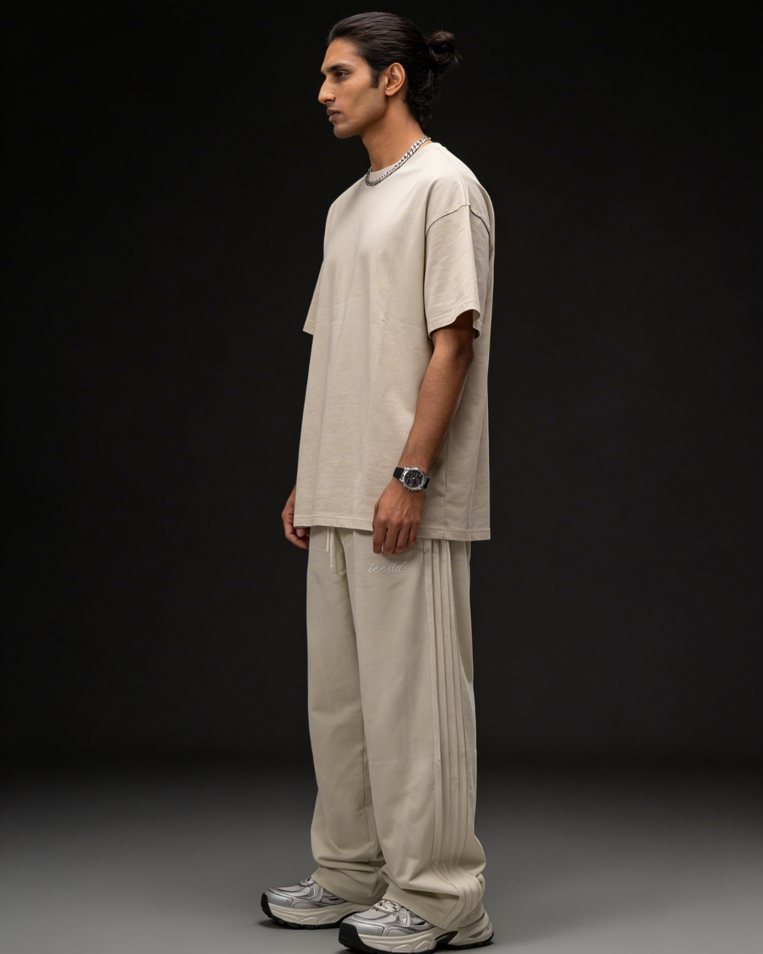 Pleated Sand Pants