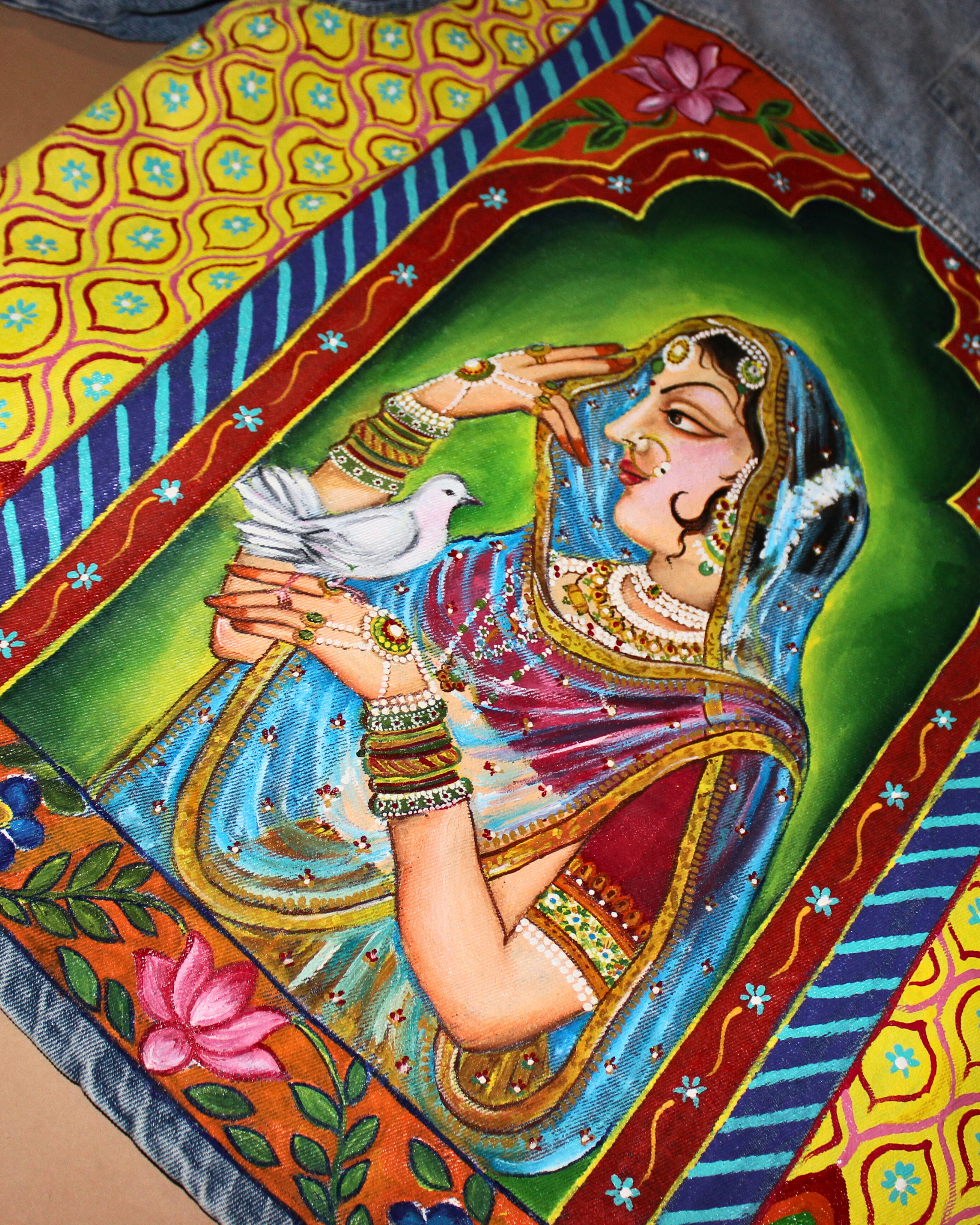 Bani Thani Jacket - Hand Painted