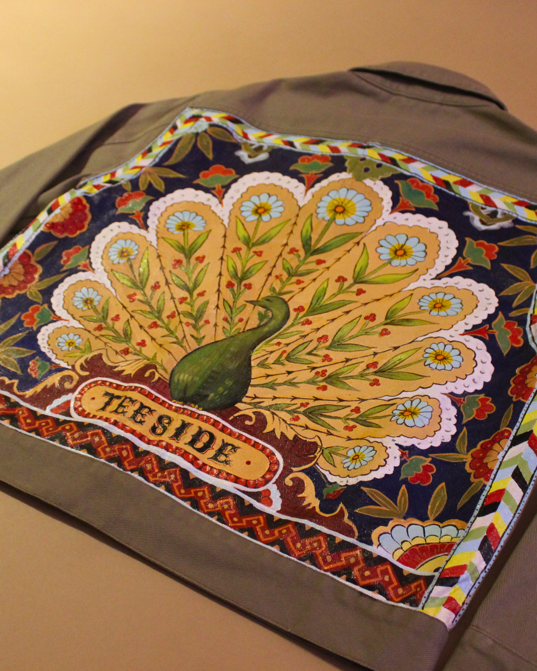 Kalamkari Jacket - Hand Painted