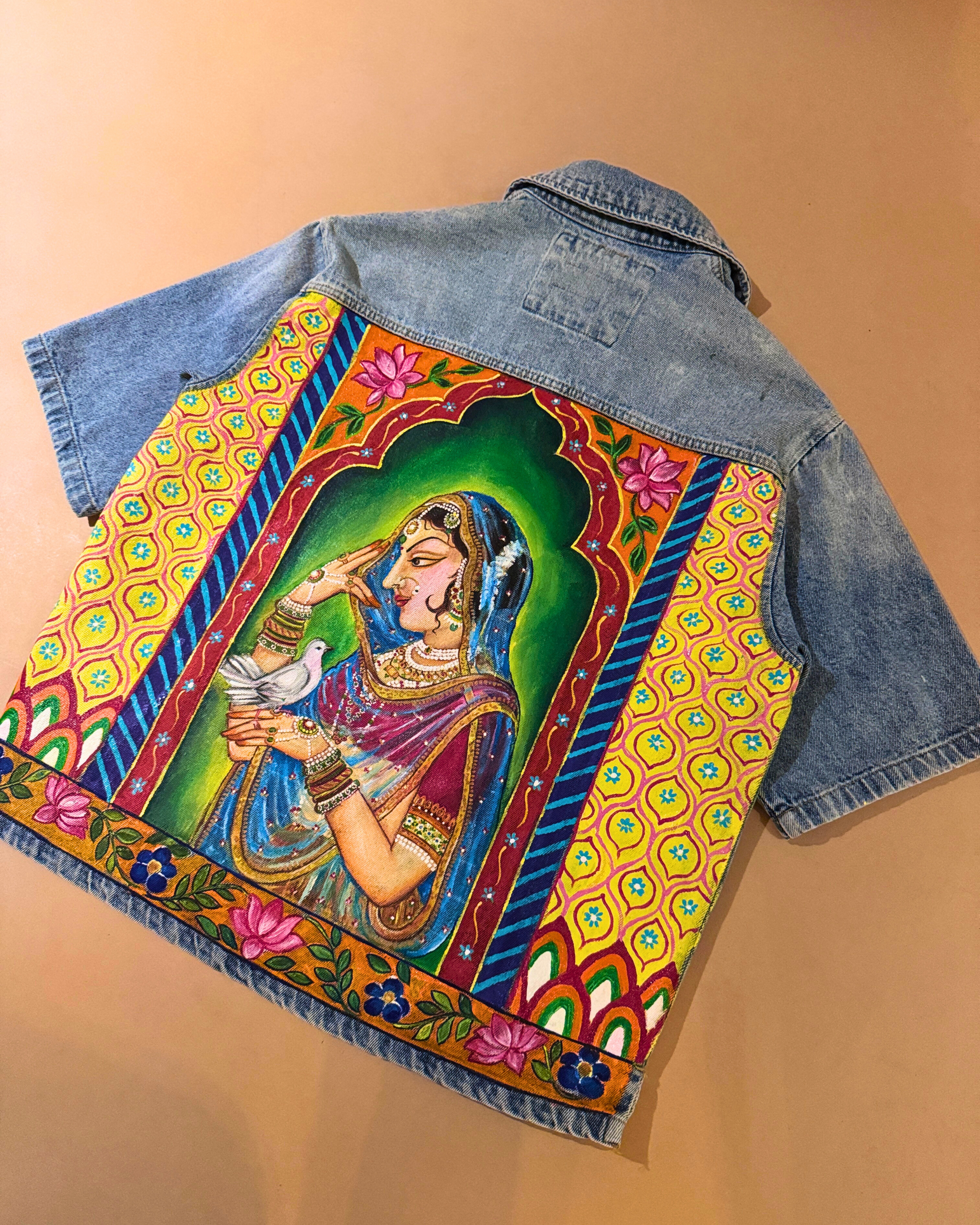 Bani Thani Jacket - Hand Painted