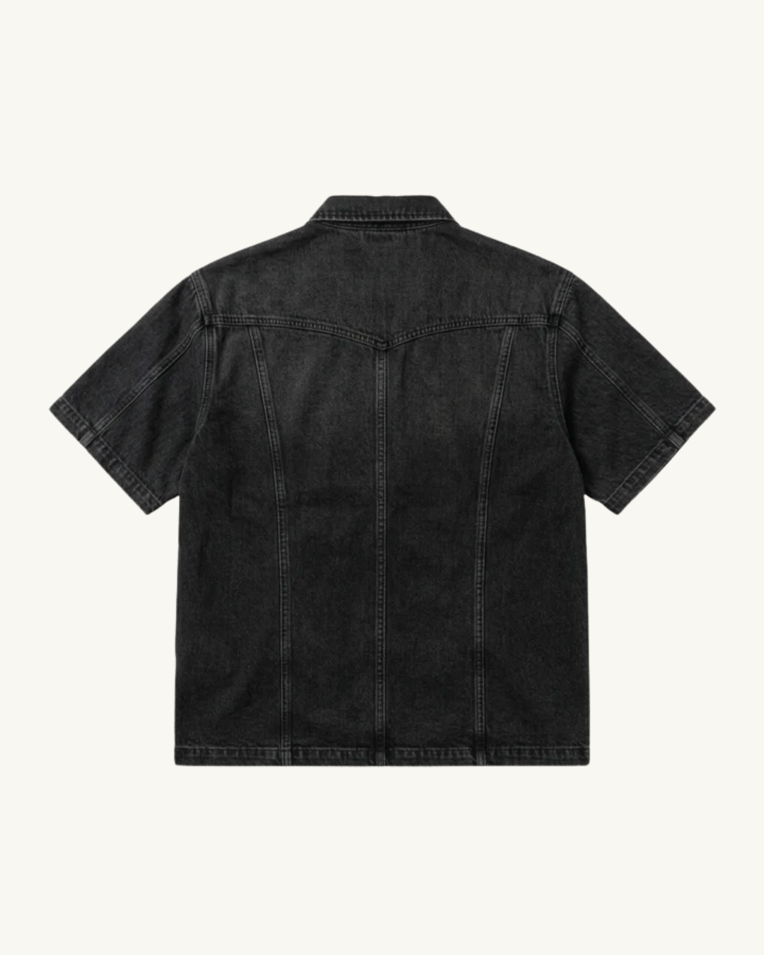 Panel Work Boxy Shirt